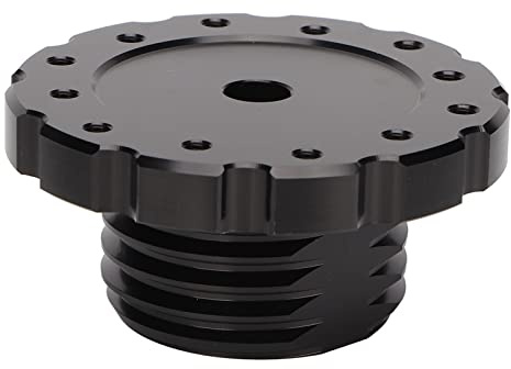 Greensen Gaming Steering Wheel Adapter, Aluminum Alloy Steering Wheel Adapter for T500 T300 TS TX, PC TS XW T GT Servo Base, Is for, Luisi, NRG (Black)