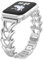 KeHowy Metall Armband für Apple Watch Armband 41mm/40mm/38mm/42mm, Damen Herren Elegant Edelstahl Band Gliederarmband Ersatzarmband für iWatch Series 10 42mm/9/8/7/6/5/4/3/2/1/SE/SE2 - Silber