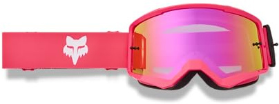 Fox Racing Main Core Goggle - Spark, Ventilated MX & Off-Road Protection, Adjustable Fit, Unisex Motocross Dirt Bike Gear, Color: Pink, Size: OS
