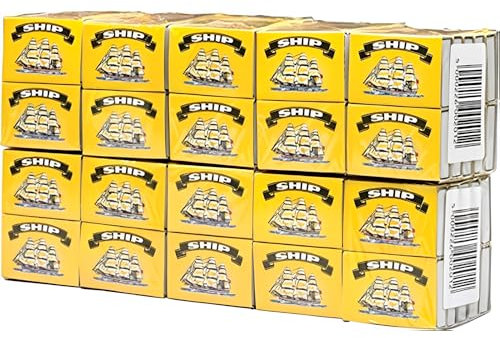 100 Boxes of Ship Safety Matches (10 Packs of 10 Boxes) for Cooking, Candles, BBQ & Emergency Use, Reliable Fire Starters, Camping Matches for Wood Burners, Fire Pits & Ovens - by ANGIX