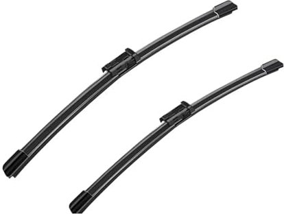 BWWIEZRS Kompatibel Mit Q5 2008-2017 Auto-Regenbürsten 24''+20'' Wischerblätter Autowischer Fahrzeugwischer Windschutzscheiben-Flachwischer Wischblatt