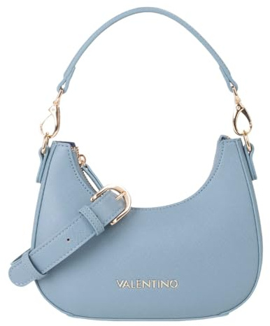 Valentino Schultertasche Umhängetasche Zero Re Sacca Hobo Bag Avio hellblau