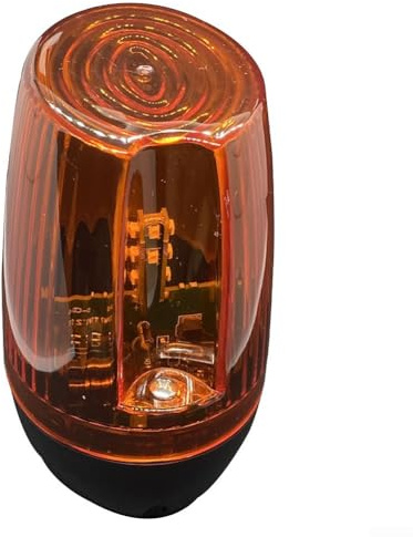 Externe LED-Signallicht für Tore, kompatibel mit Garagentorantrieb Schiebe- und Schwingtoren, 12-265 V AC/DC, IP54, Warnleuchte mit Anschluss für RF-Antenne
