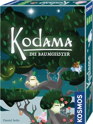 KOSMOS 692933 Kodama Die Baumgeister, Legespiel mit einfachen Regeln in Bezaubernder Japan-Optik, Mitbringspiel