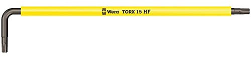 Wera 05024474001 967 SXL TORX® HF Winkelschlüssel Multicolour mit Haltefunktion, lang, TX 15 x 123 mm