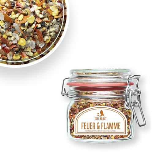 EDEL KRAUT | BIO Feuer & Flamme im Premium Glas 125g | Gewürze im Glas