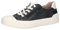 CAPRICE Damen Sneaker flach aus Leder mit Reißverschluss, Blau (Ocean Comb), 39 EU