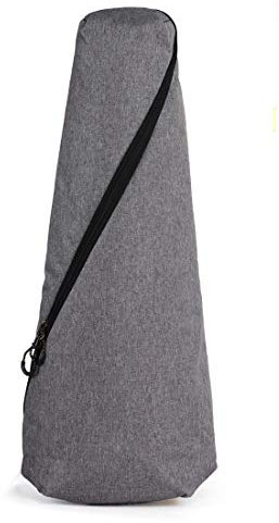 Glenmi Gray Ukulele Tasche für Tenor Ukulele 26 '', 10mm Schwamm gepolstert(Tenor, Grau)