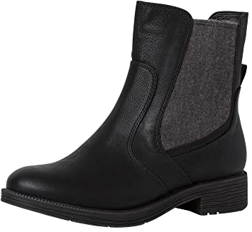 Jana Damen 8-8-25364-29-001 Stiefelette, Schwarz, 38 EU