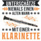 Klarinette Notizbuch: Klarinette Alter Mann Musiker Alter Klarinettist / 6x9 Zoll / 120 leere Notenblätter Seiten