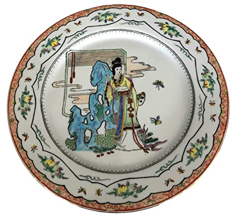 Generico Piatto Decorativo in Porcellana Cinese