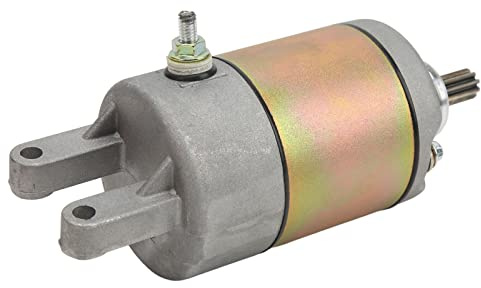 Keenso Démarreur à 9 Dents, Alliage Métallique de Moteur de Démarrage 9T Remplacement pour Scooter GY6 Quad Dirt Bike ATV