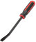 ROTATION 300 mm Chisel Lever with Plastic Soft Grip and Metal Impact Heads, 12 Inches, Crowbar, Pry Bar, Mounting Lever, Red