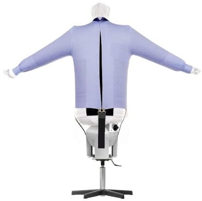 Bügelpuppe trocknet und bügelt automatisch Hemden Poloshirts Sie frischt auf und desinfiziert Kleidung und Stoffe 3 Programme Energieklasse A++ Garantie 5 Jahre Modell SA07 S SELF ECO INOX