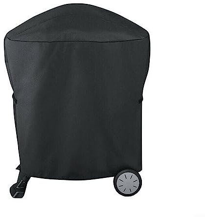 DAZZLEEX Housse de protection imperméable pour barbecue à gaz Weber série Q100 Q200 - Tissu polyester de qualité supérieure, protection UV et résistant aux fissures