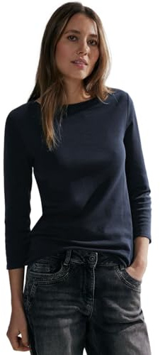 Damen Basic Shirt in Unifarbe