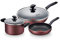 Töpfe und Pfannen, 3-teiliges Kochgeschirr-Set, Antihaft-Kochgeschirr, Bratpfanne, Kochtopf und Pfanne, Kochtopf mit Glasdeckel, Küchenzubehör Vision