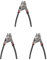 Mealoodiousmusea 3 set Bike Bicycle Cable Tensioner Inner Brakes Car Accelerator Hand Cable Puller