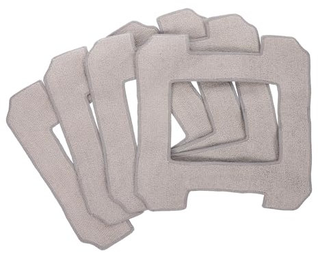 Gatuida 4pcs Window Cleaning Robot Accessories Robots Vacuum Cleaner Window Vac Window Cleaner Robot Washable Mop Cloths Window Cleaner Mop Vacuum Window Mop Window Cleaning Mops Fabric