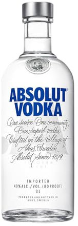 Vodka Absolut Botella Jéroboam-Doble Mágnum 3 L