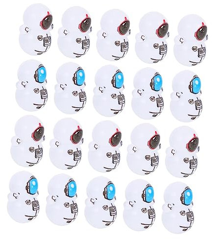 CAXUSD Mini Astronaut Ornaments Tumbler Toys 30pcs Children's Party Decoration Desktop Decor