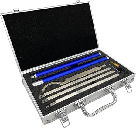 Set in legno con punta in carburo, utensili per tornio in legno | Utensili in legno da 8 pezzi - Set professionale con inserti in metallo duro quadrati rotondi per legno, il