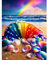 Regenbogenmuschel - Puzzles für Erwachsene,Puzzle 200 Teile, Puzzle 35x25 cm DIY - Puzzles für Heimdekoration, Familienpuzzle für Erwachsene und Kinder