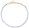 COAI Bracelet de Cheville pour Femme, Bracelet de Cheville Pierre de Lune, Chaîne Or