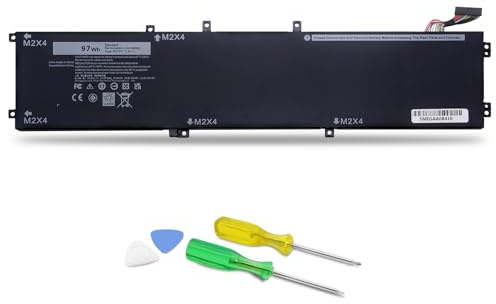 YHNZXCD 6GTPY Laptop Battery Compatible With Dell XPS 15 9560 9570 9550 7590 Precision 5520 5530 Vostro 7500 5XJ28 i7-7700HQ 5D91C GPM03 4GVGH 1P6KD