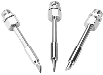 Diymore 3 stücke Lötkolben spitze Nickel-Chrom Draht Heizung kern 510 Spitz spitze/510 Messer spitze/510 Hufeisen spitze