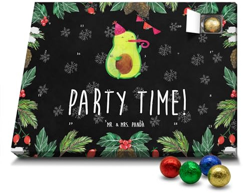 Schoko Adventskalender Avocado Party Zeit