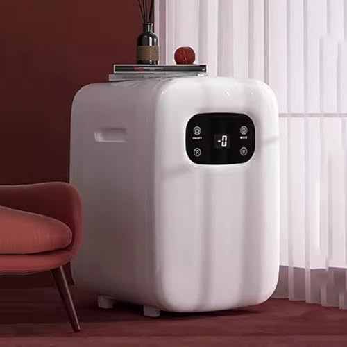 TT-YEC Réfrigérateur De Beauté Et De Boissons De Grande Capacité, Mini Glacière Portable, Congélateur De Voiture 12 V, Étagères Amovibles, Température Réglable De 2 À 65 °C, Blanc,20l b