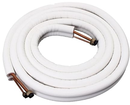 Tubos De 1/2/3/4/7 Metros, Accesorios De Aire Acondicionado De 1/4 ''3/8'', for Kit De Cableado De Tuberías De Bobina De Aire Acondicionado Dividido Empaquetado(4M)