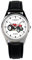 KIESENBERG Armbanduhr Massey Ferguson 135 Traktor Fahrer Geschenk Artikel Idee Fan Damen Herren Unisex Analog Quartz Lederarmband Uhr 36mm Durchmesser B-1620