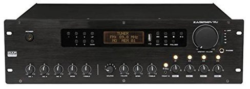 DAP-Audio za-9250vtu amplificador con control del volumen a zonas, 250 W 100 V