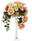SOLAVIA Tall Clear Glass Holder Vase H40cm D18cm Martini Wedding Arrangement Glass Home Décor