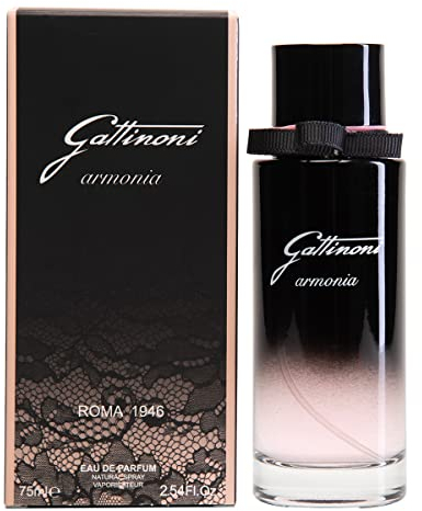 GATTINONI | Armonia Roma 1946 Eau de Parfum Damen-Duft mit blühendem und holzigem Duft, Made in Italy, 75 ml