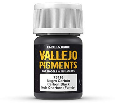Vallejo Pigments 73116 Carbon Black (Smoke Black) (35ml)