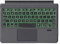 J&H Teclado retroiluminado para Microsoft Surface Go, teclado táctil ultra delgado (retroiluminación de 7 colores) para Microsoft Surface Go