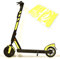 m2medien Aufkleber-Set (30-teilig) Sticker-Set auf 46x35cm Bogen geeignet für myTIER SXT Max Cityblitz Beast E-Scooter (Neon-Gelb)