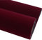 Self Adhesive Velvet Flock Contact Paper Liner for Jewelry Drawer Craft Fabric Peel and Stick Black, Soft Velvet Liner for Drawer DIY 17.7 x 117 (Maroon Color)