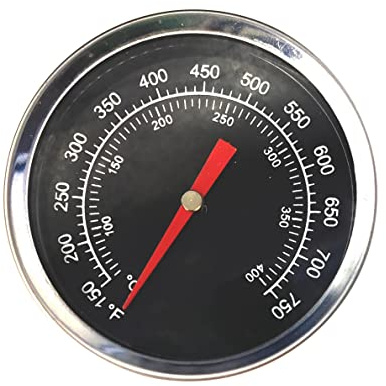 Replacement Black Dome Thermometer for Pit Boss Vertical Smoker Grills