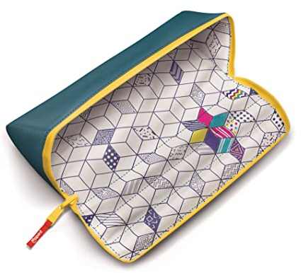 Maped - Federmäppchen XXL BASIC - mit XXL-Öffnung: einfaches Finden und Herausnehmen der Stifte - resistenter Polyester - bemalbar mit Bunt- und Filzstiften - großer Reißverschluss - lila