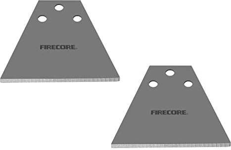 Firecore 2Pcs SDS Plus Floor Scraper Replacement Blades for Firecore 5 x 11 SDS Plus Floor Scraper FS22510
