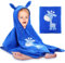 Yosemy Baby Handtuch Kapuze 100% Baumwolle - Oeko TEX - Kapuzenhandtuch Badeponcho Kinder Babyhandtuch mit Kapuze Weich & Super Saugfähig 0-3 Jahre-Giraffen