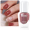 Aieenjor Esmalte de uñas Nude a base de agua, extraíble, no tóxico, no UV, 8 ml