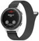 Vancle Bracelet de montre de rechange 18 mm pour Garmin Venu 2S/Venu 3S/Vivoactive 4S/Vivomove 3S/Forerunner 255s/255s Music/265s, pour homme et femme, maille métallique en acier inoxydable, 18 mm