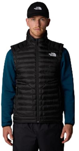 The North Face Men's Huila Synthetic Vest, Tnf Black/Asphalt Grey, XL