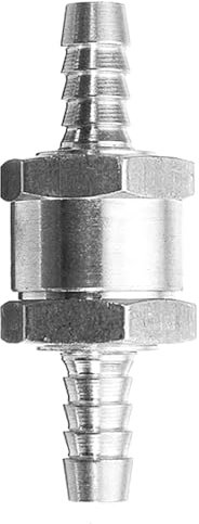 Vanne de ventilation unidirectionnelle, Carburants non retour 6/8/10/12 clapet anti-retour unidirectionnel, Clapet anti-retour de ligne de carburant en alliage d'aluminium pour systèmes de carburant