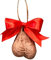 Weihnachtsbaum Deko 3D Resin Weihnachtsschmuck,Lustiger Hodensack-Anhänger Weihnachtsdeko Anhänger, Weihnachts Deko Tier-Figur Hängende Christbaumschmuck,Weihnachtsanhänger (Z2-B, 8cm)